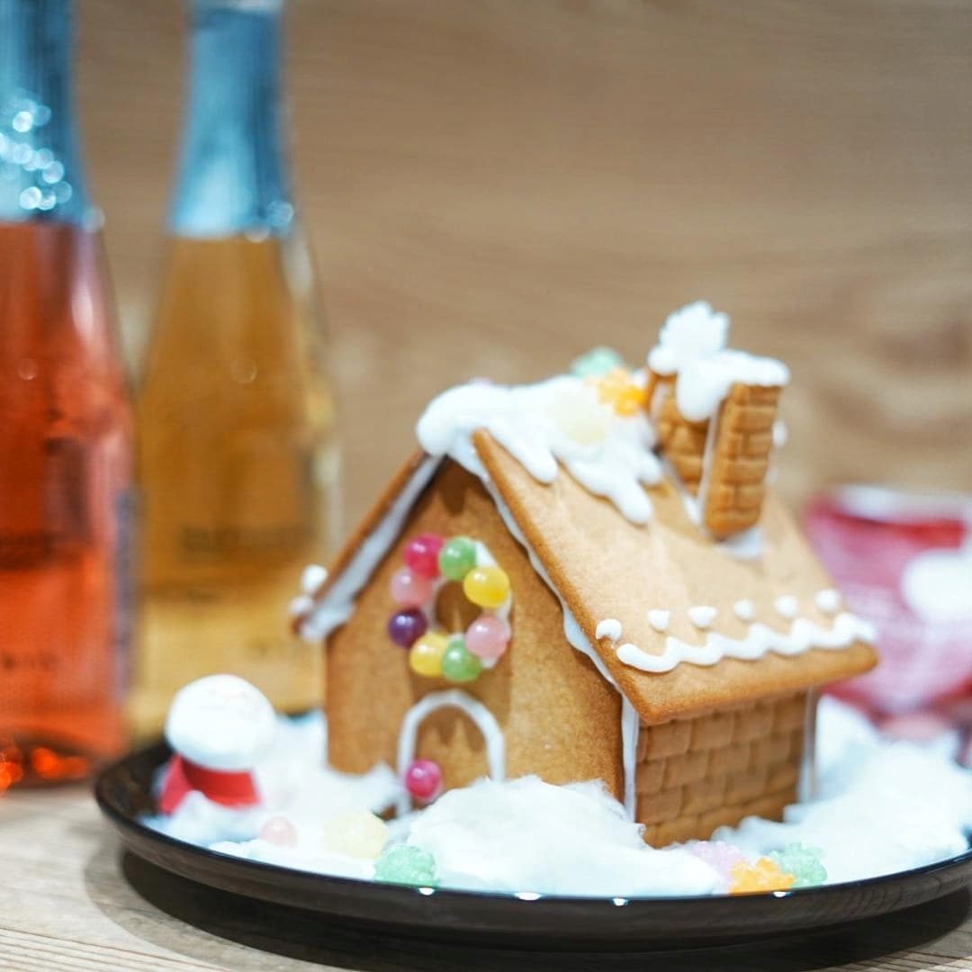 完成したヘクセンハウス