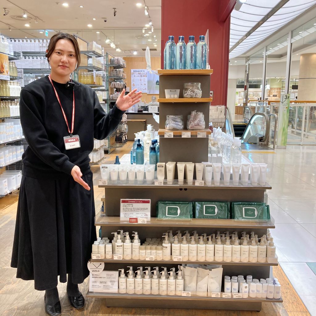 ハンドクリーム売場