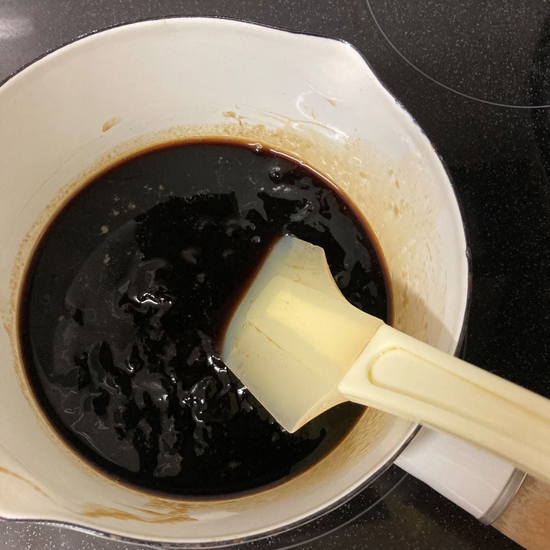 コーヒーゼリー　溶かしたやつ