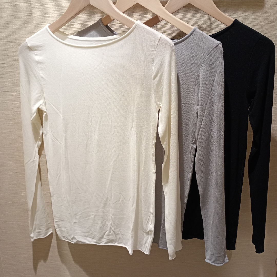 クルーネック３色