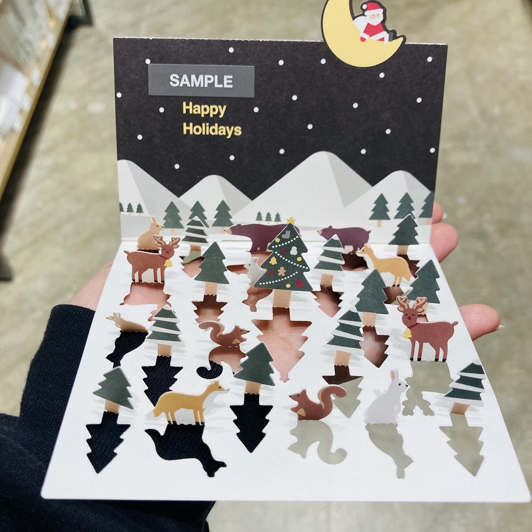 アドベントカレンダー　雪