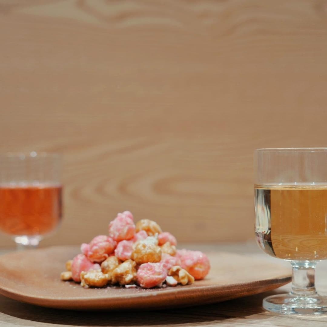 シャンメリー+ポップコーン