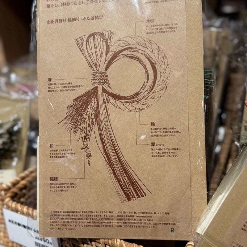 無印良品のお正月飾りで新年を迎えましょう