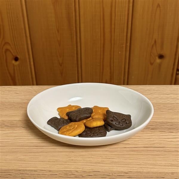 かぼちゃとココアのビスケット