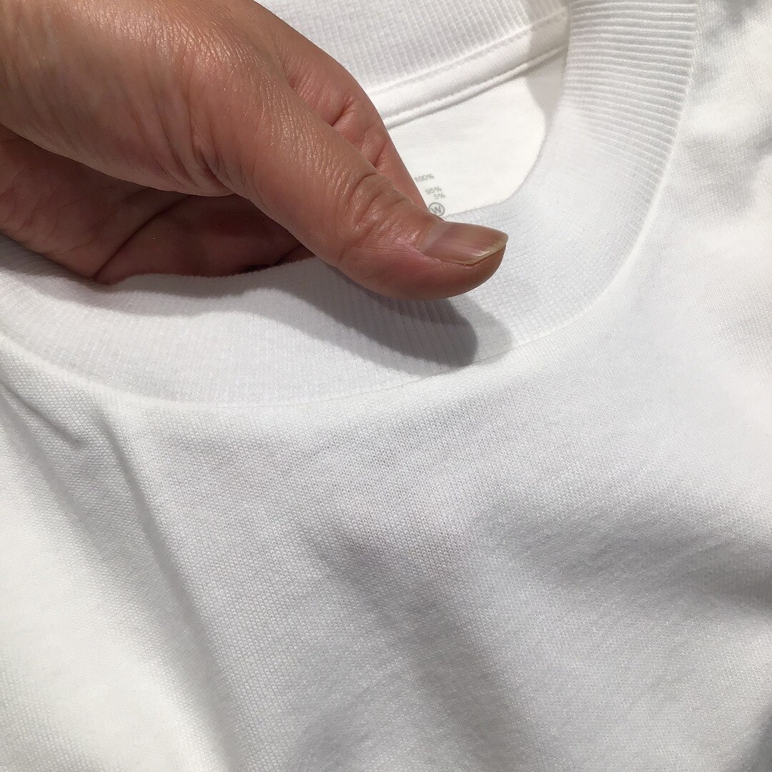 【MUJI com京都ポルタ】毎日着たい。無印良品の定番Tシャツ－太番手－
