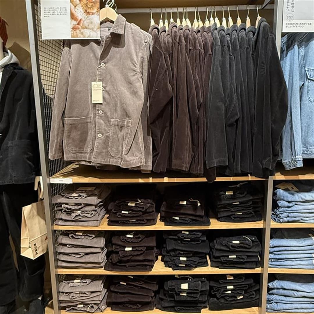 神戸阪急_コーデュロイ_売り場