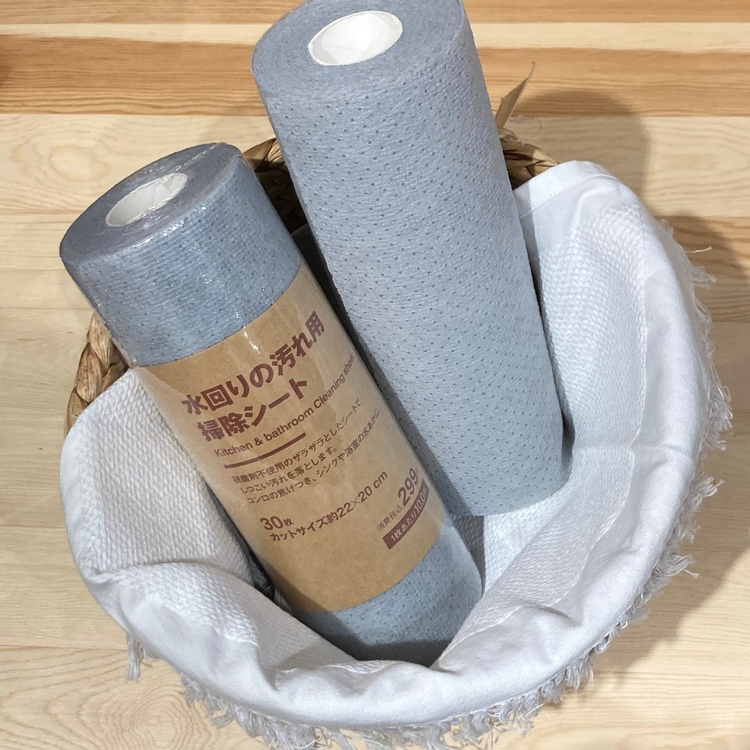 水回りの汚れ用掃除シートのご紹介写真