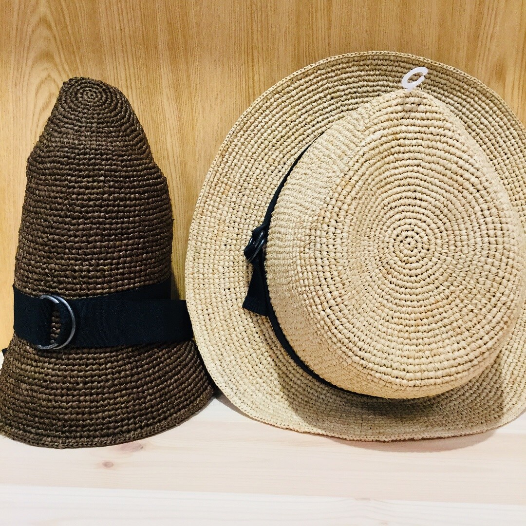 【アピタ千代田橋】夏のお出掛けに。ラフィア中折れハット｜この夏の、くらしのコツ