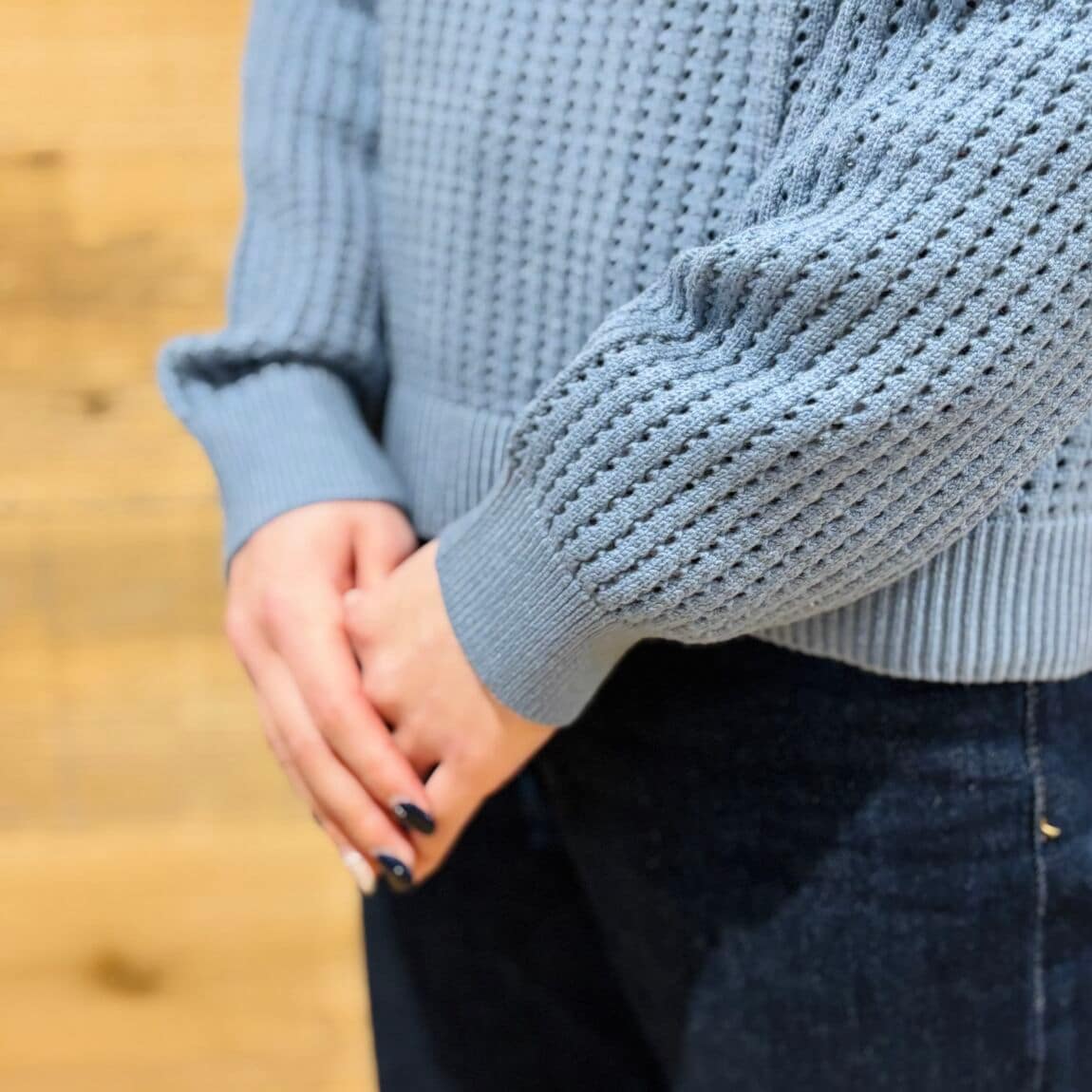 メッシュ編み⑤