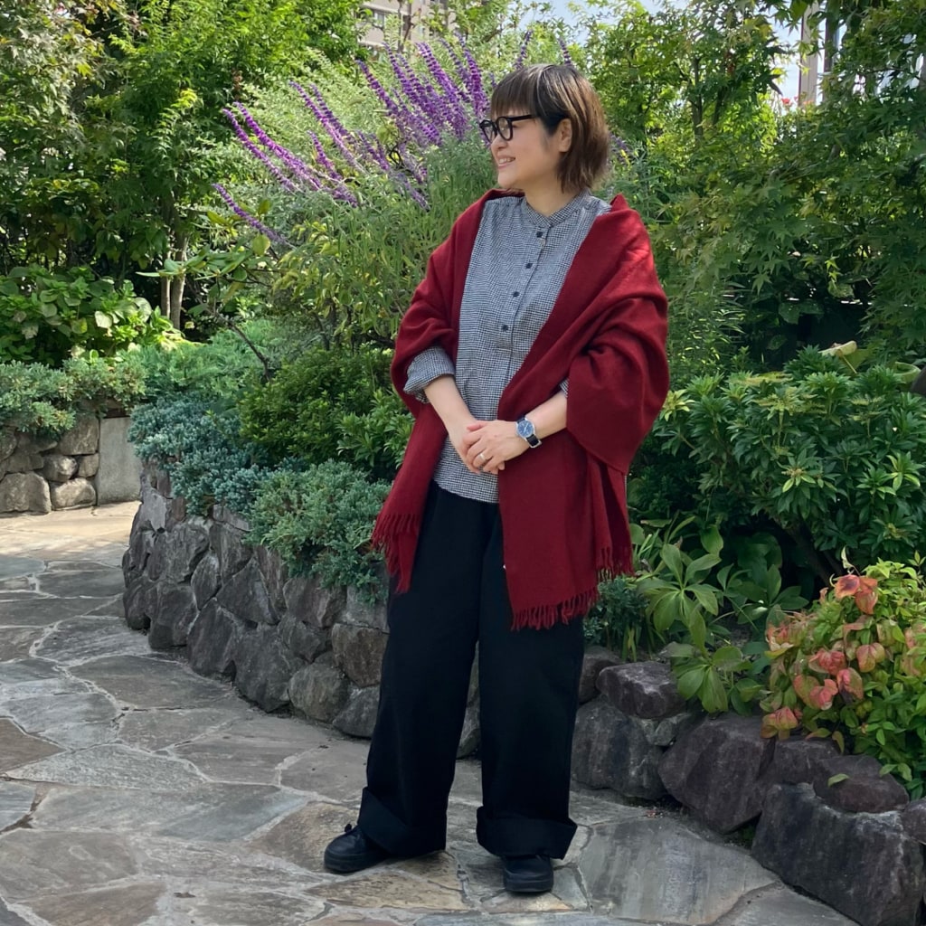 フランネルブラウス