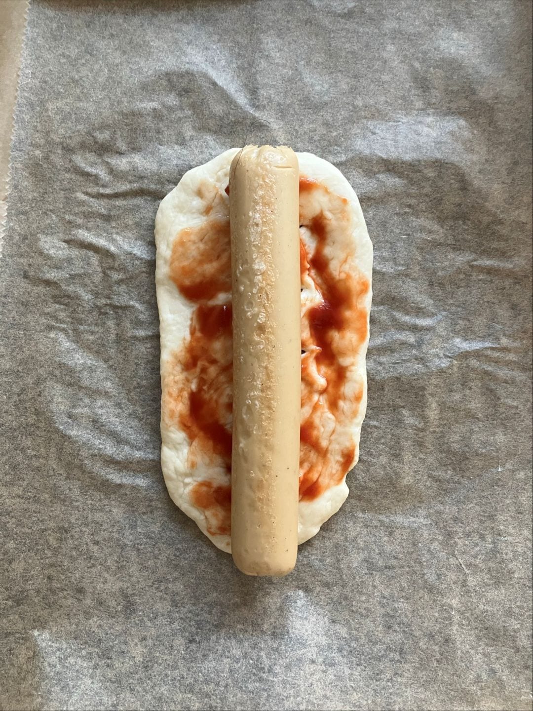 ナンとソーセージ