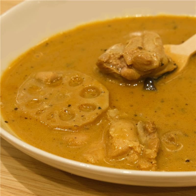 北海道味噌と豆乳のスープカレー