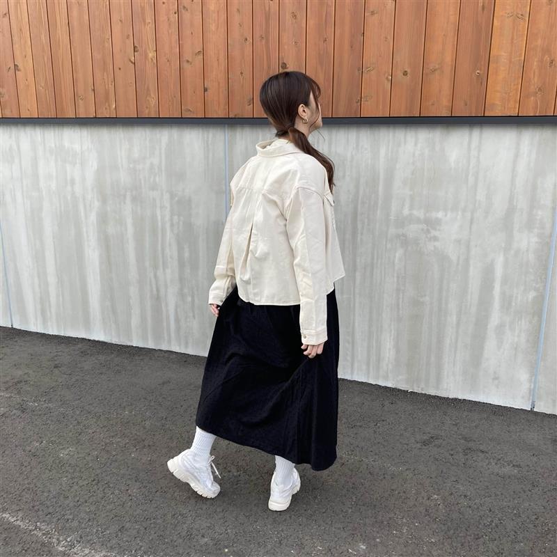 カポック混ライトツイルうしろ