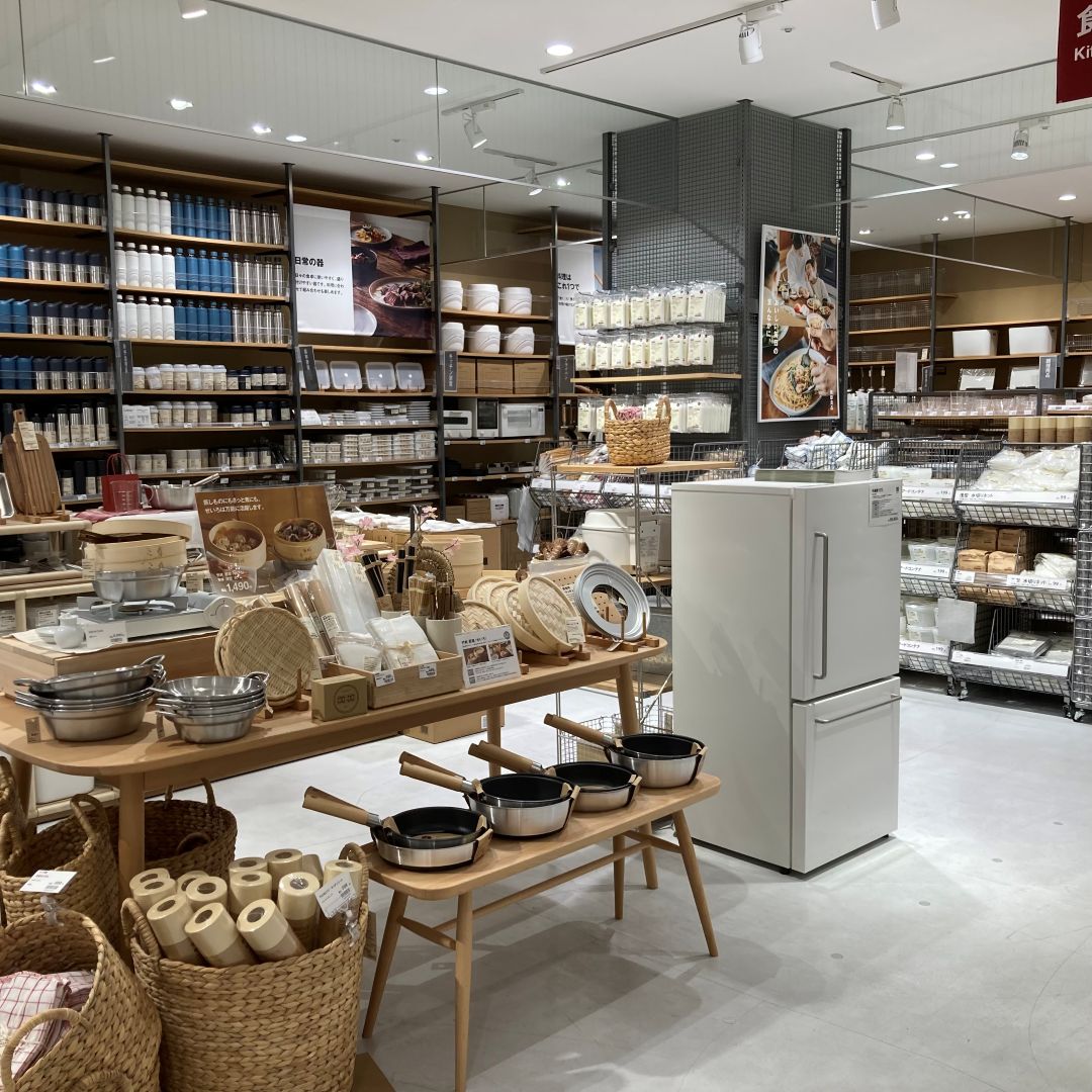 キッチン売り場全体