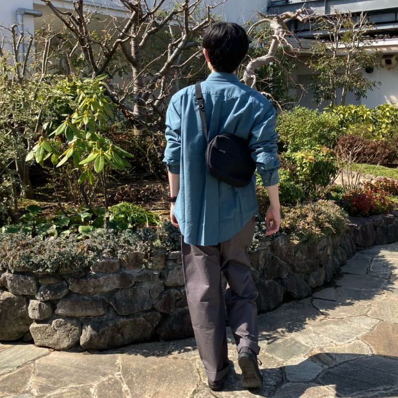 洗いざらしオックスシャツ