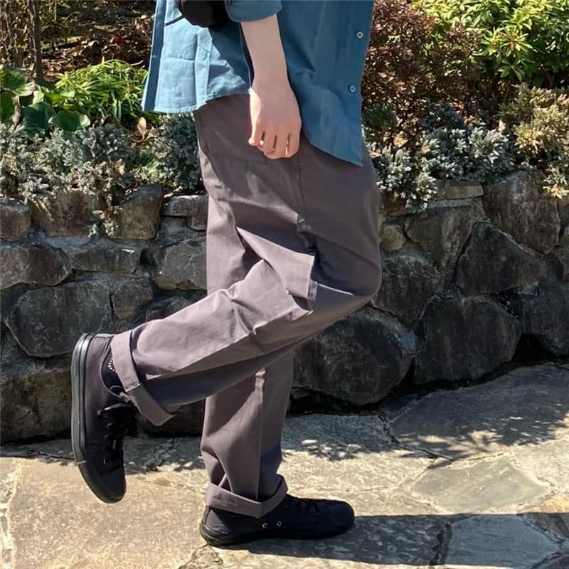 洗いざらしオックスシャツ