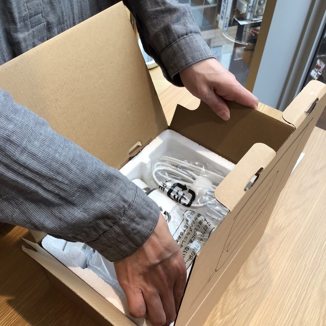 【COCOSA熊本下通】衣類ハンディスチーマー試してみました