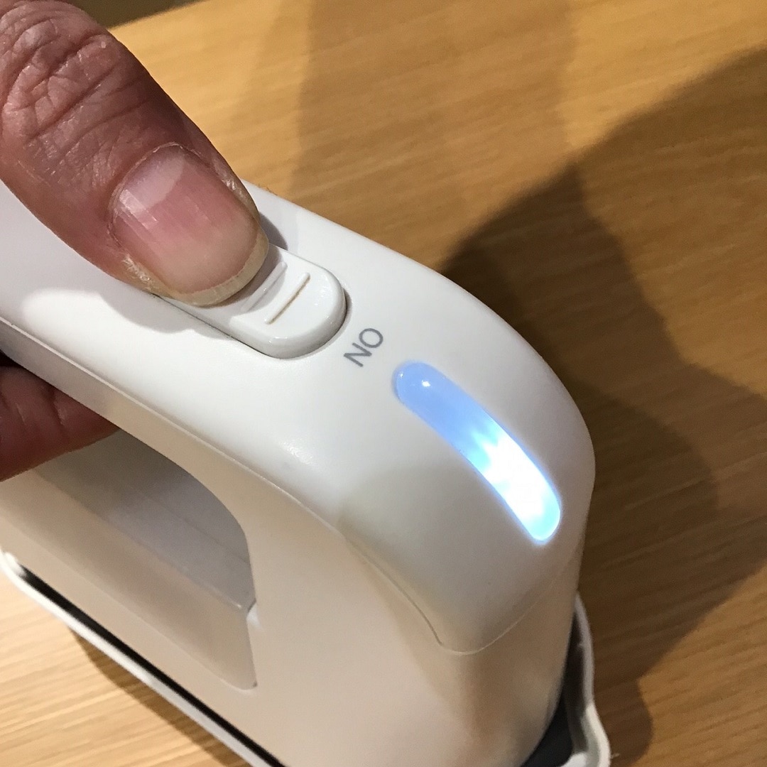 【COCOSA熊本下通】衣類ハンディスチーマー試してみました