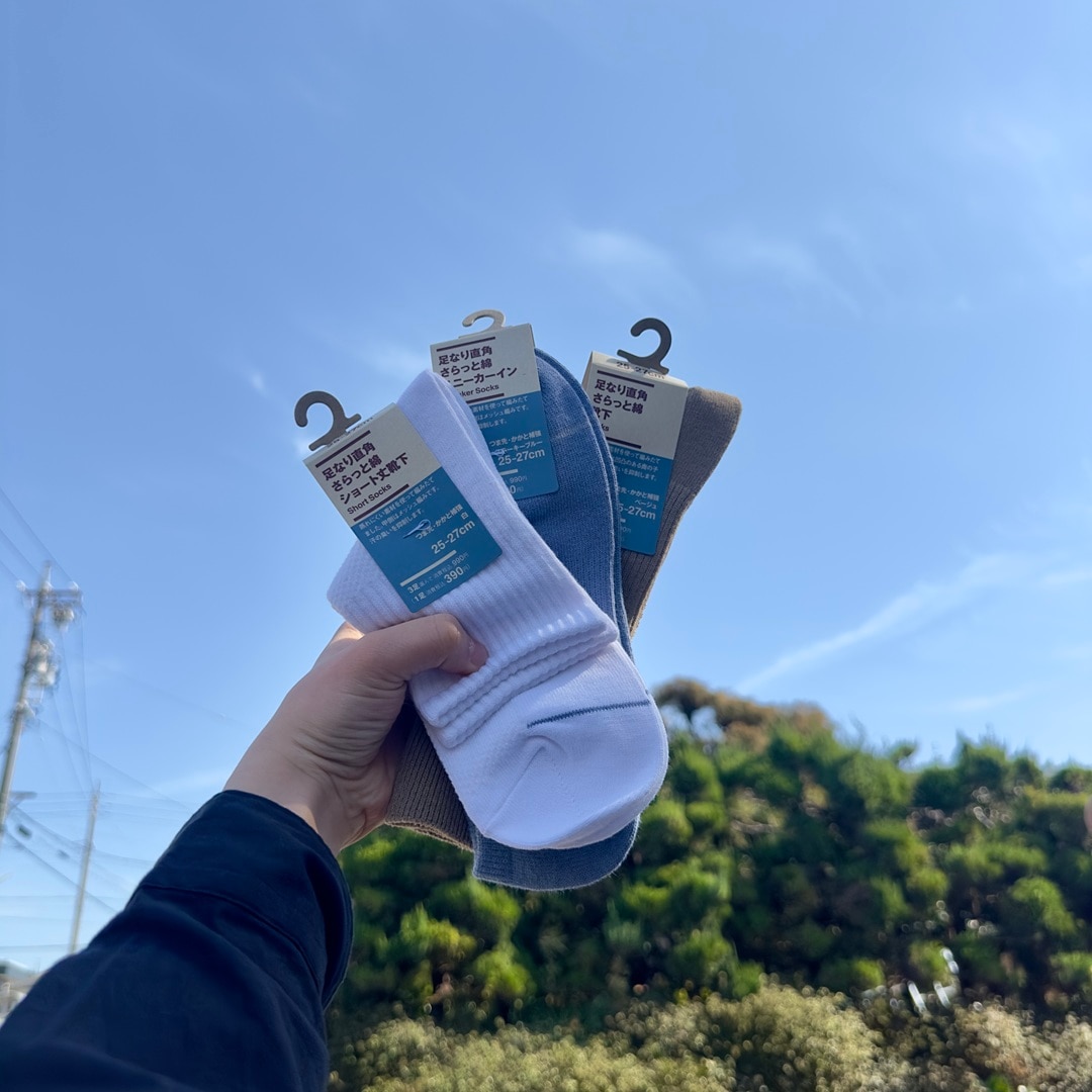 さらっと綿靴下 紳士