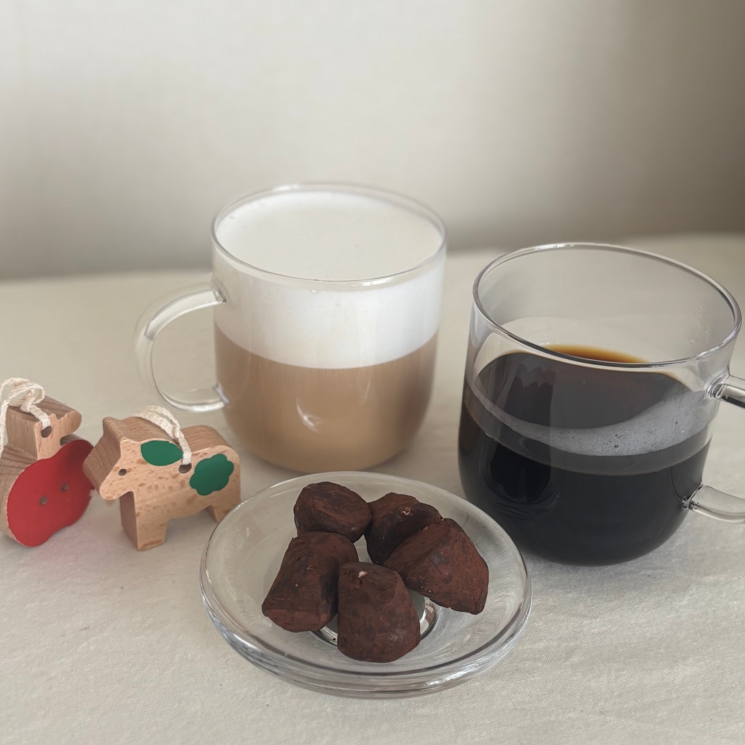 コーヒーとカカオトリュフ