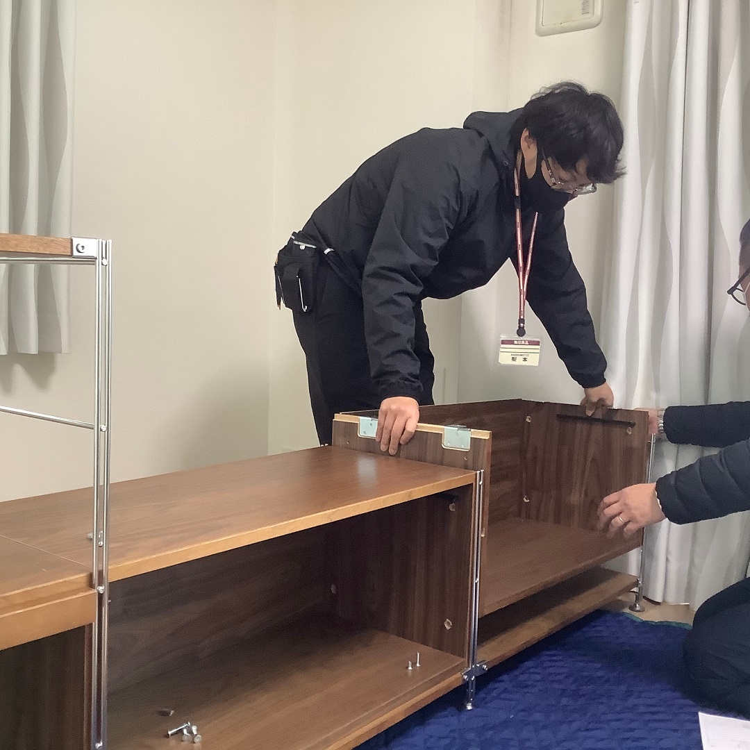 MUJI SUPPORT便】ユニットシェルフ組換えサービス事例の紹介 ｜ 無印良品