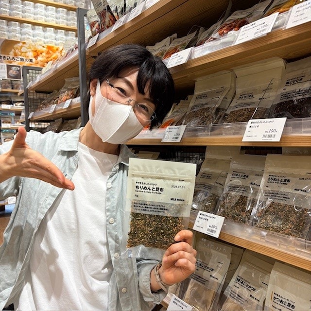 スタッフのおすすめ　ちりめんと昆布