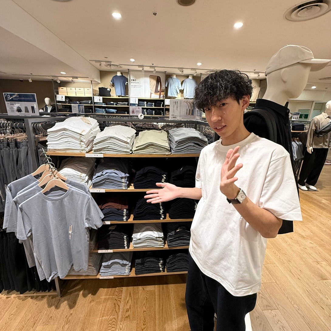 神戸阪急_紳士天竺_売場