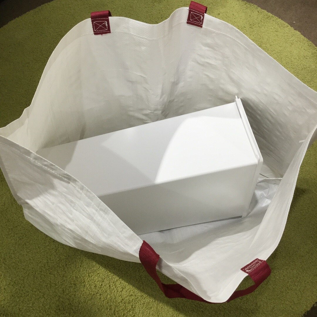 再生バッグ中