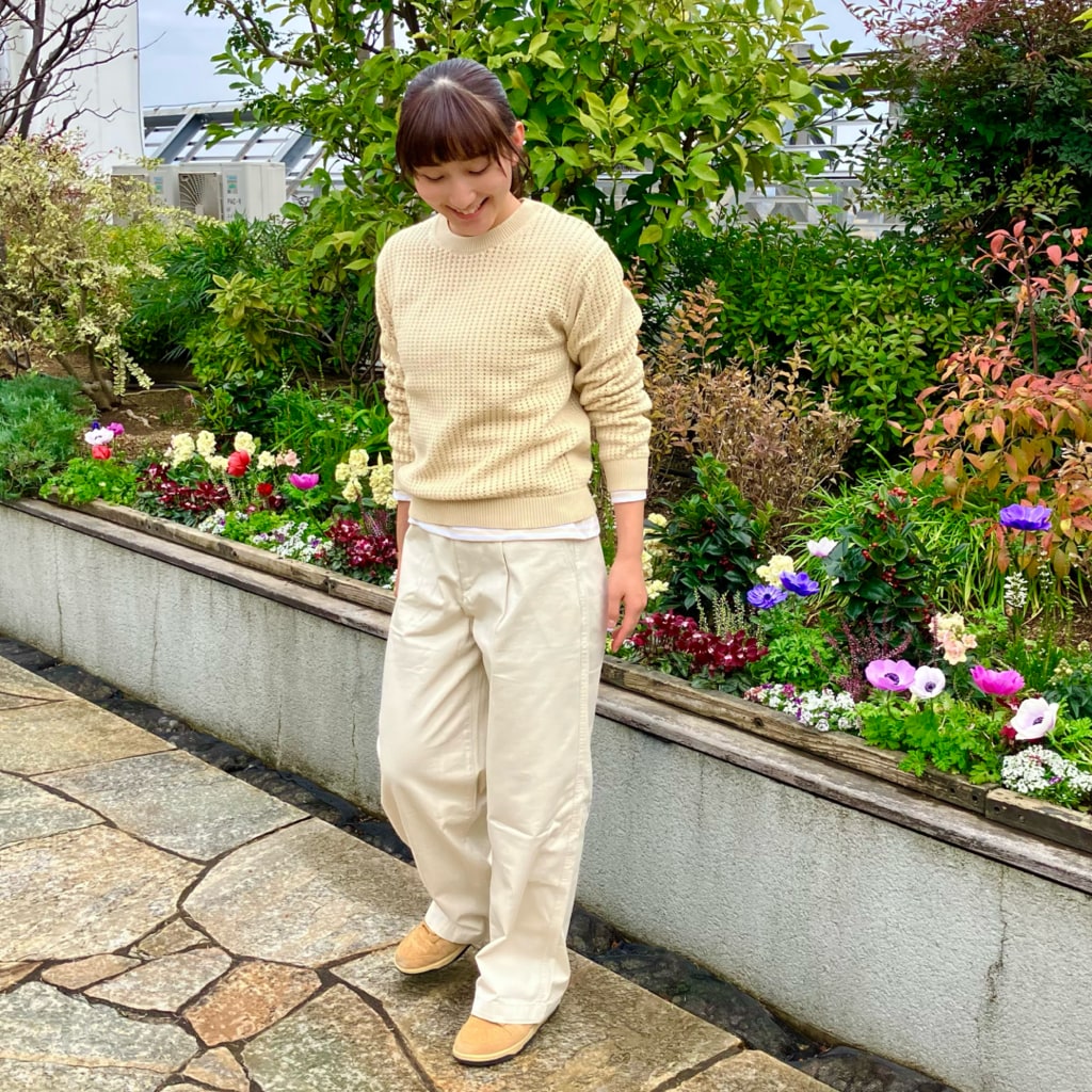 メッシュセーター