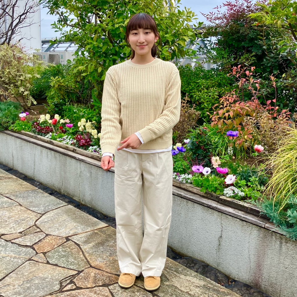 メッシュセーター