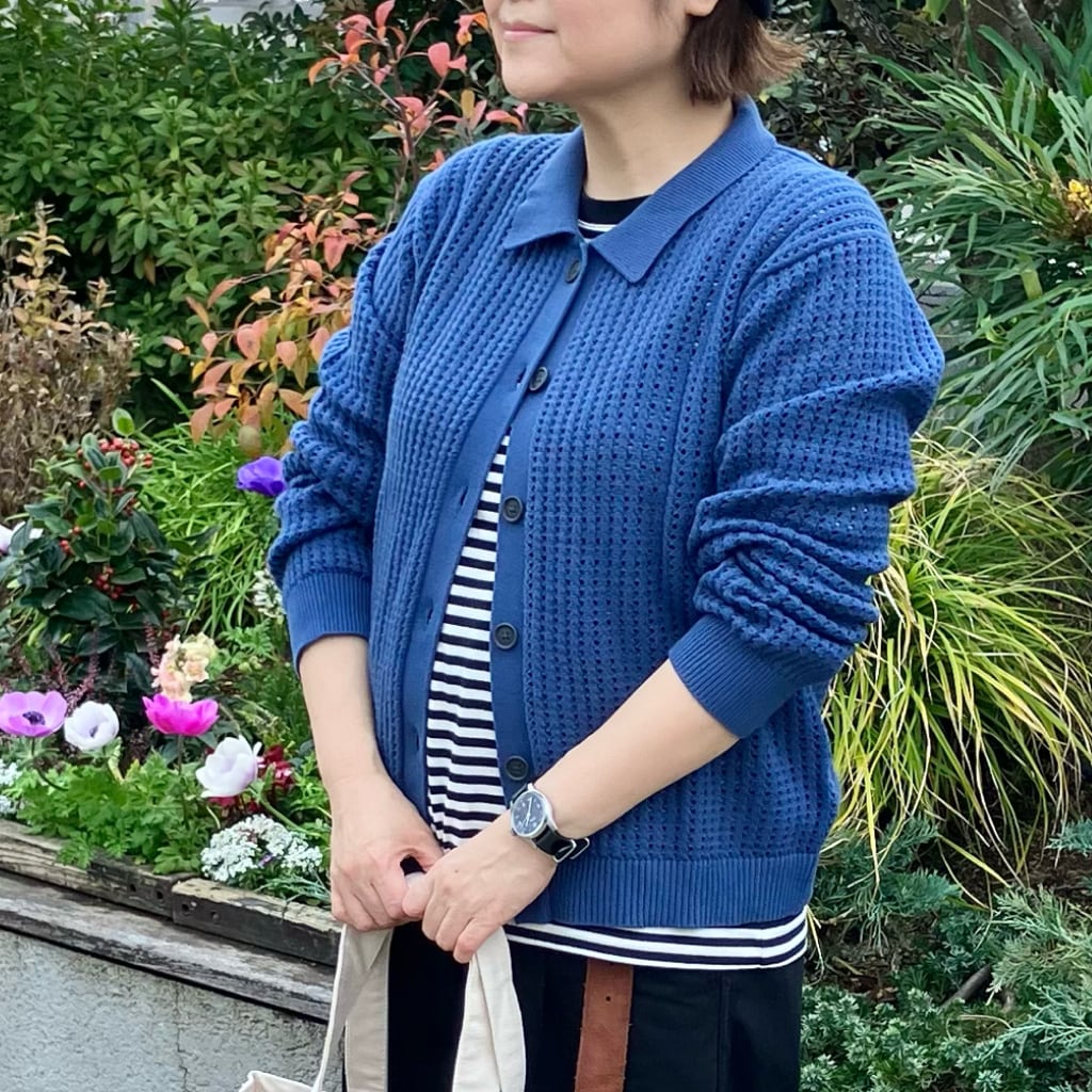 メッシュカーディガン