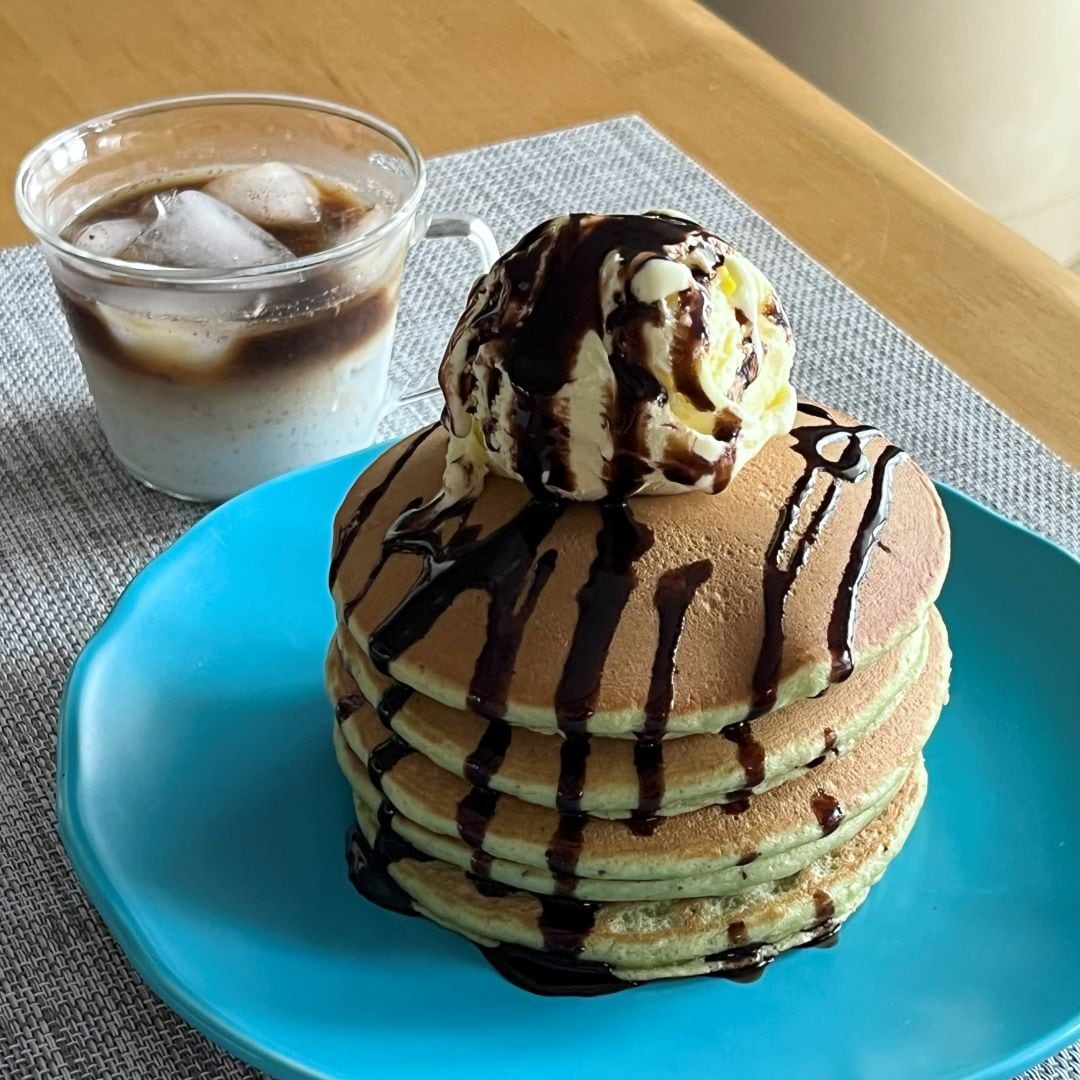 チョコミントパンケーキ①