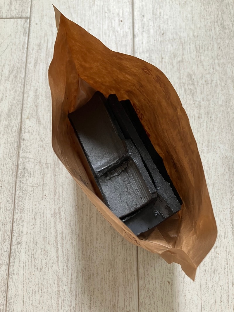 竹炭開封