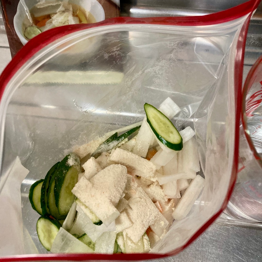 水キムチ袋