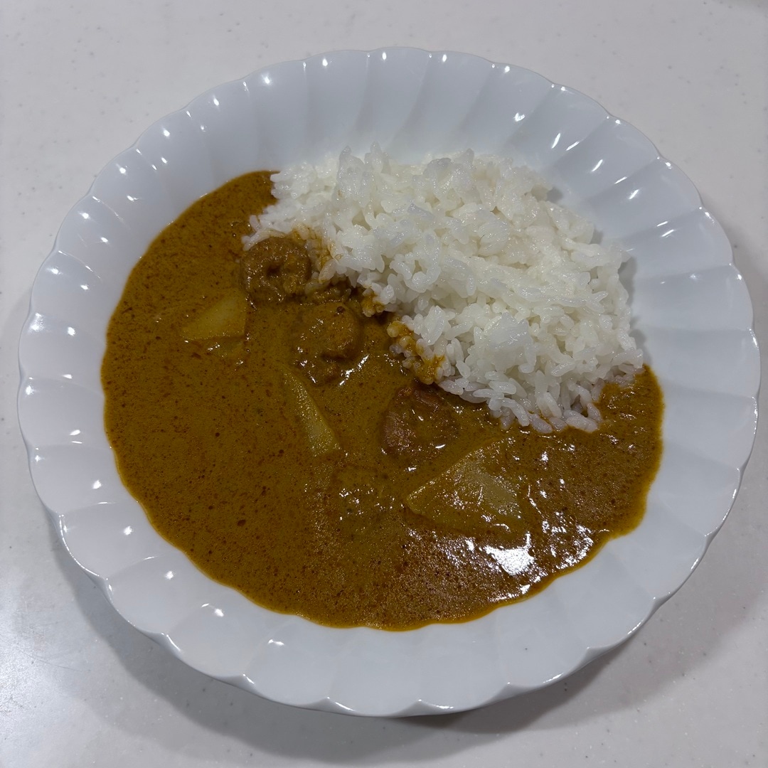 盛り付け後