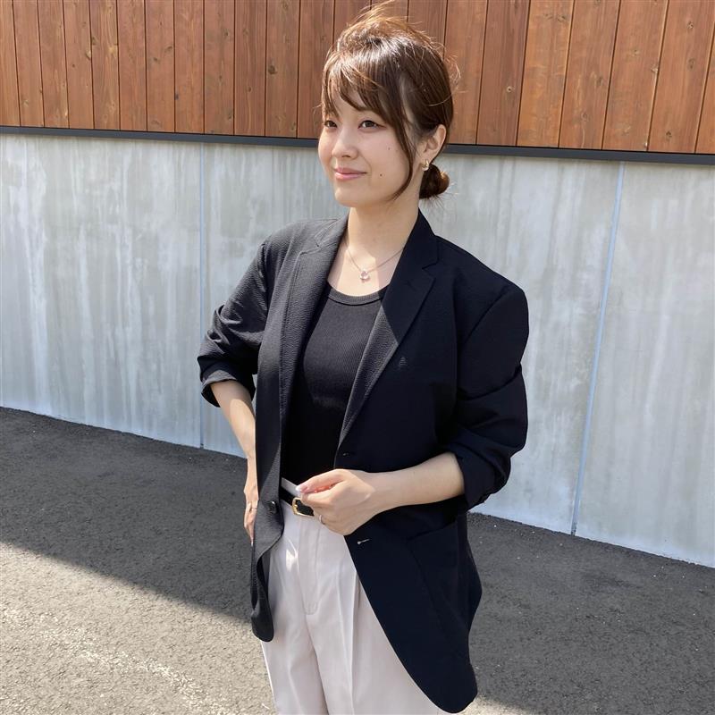 風を通す　ストレッチサッカージャケット