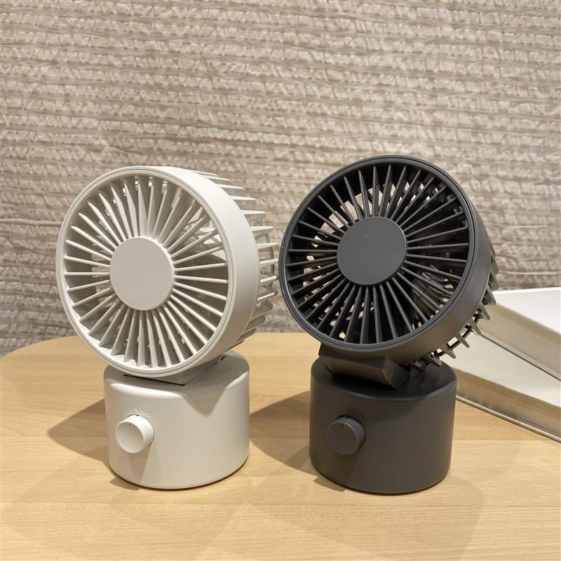首振り機能付き コードレスデスクファン