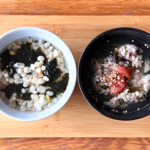 盆　茶漬け