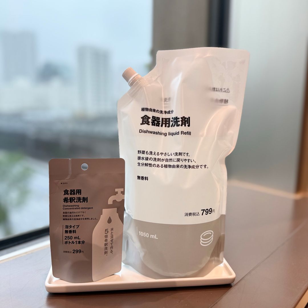 希釈洗剤詰替の比較画像