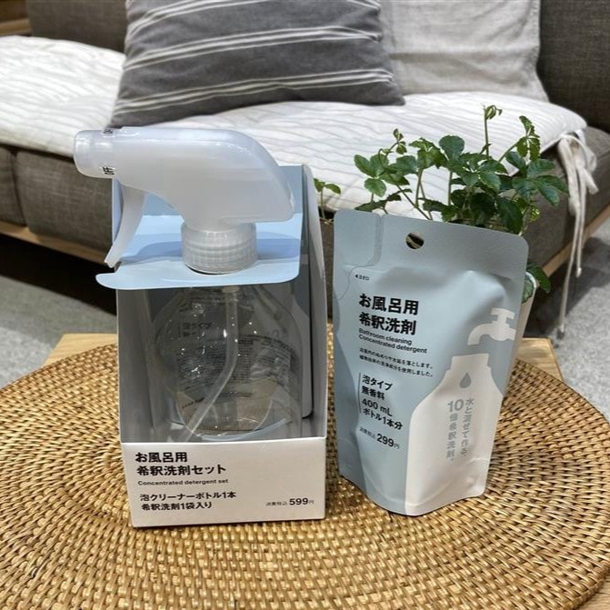お風呂用 希釈洗剤セット