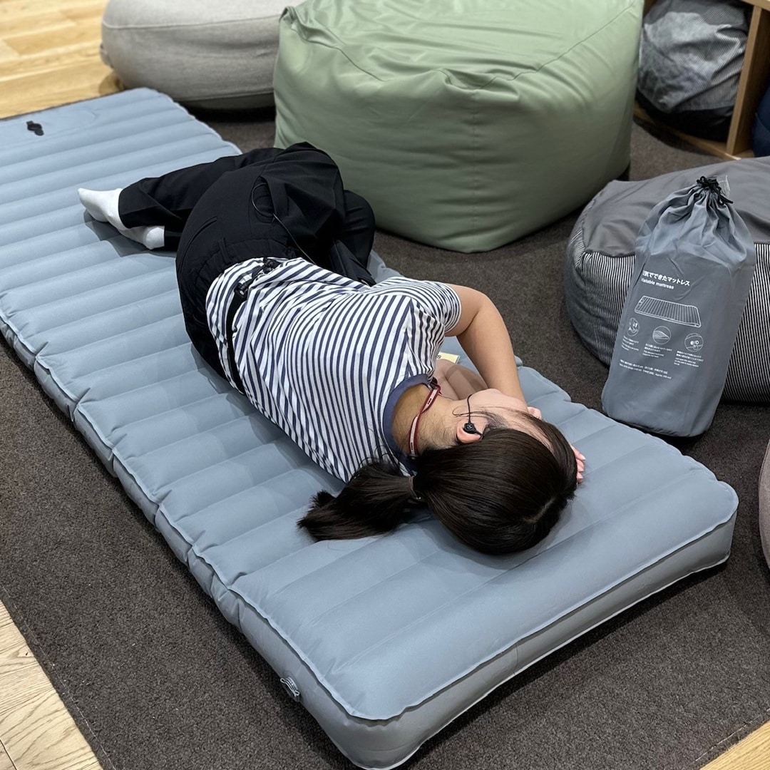 【アクロスプラザ長岡】大人気、空気でできたマットレスが再入荷しました！_wDZa61