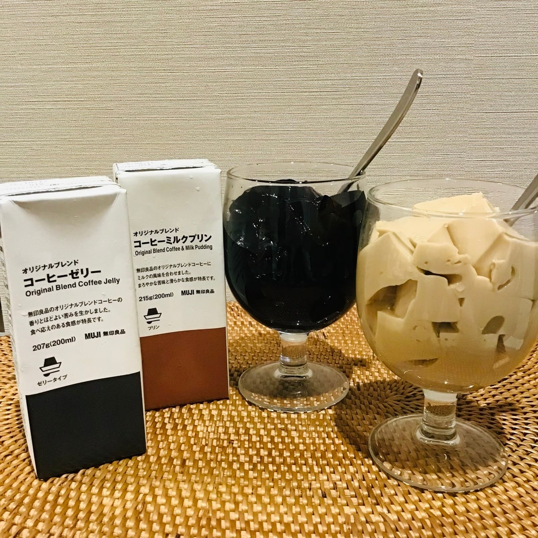 【青森ラビナ】コーヒーゼリーとコーヒーミルクプリン