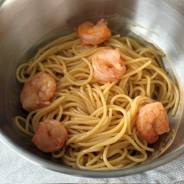 【調布パルコ】あえるだけのパスタソースでつくる海老とアボカドのクリーミースパゲティ_w24cs4