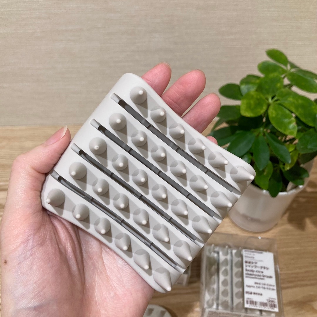 【秋田山王】新商品 頭皮ケアシャンプーブラシ・マッサージブラシのご紹介_hJq6Qe