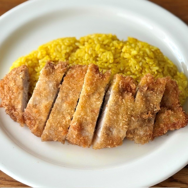 【調布パルコ】夏休みごはん　ビーフカレーとミートソーススパゲティのトルコライス風_7sVvqm