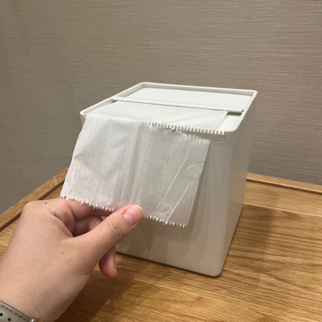 【イオンモール佐野新都市】新商品　卓上用トイレットペーパーケース_uA2lfx