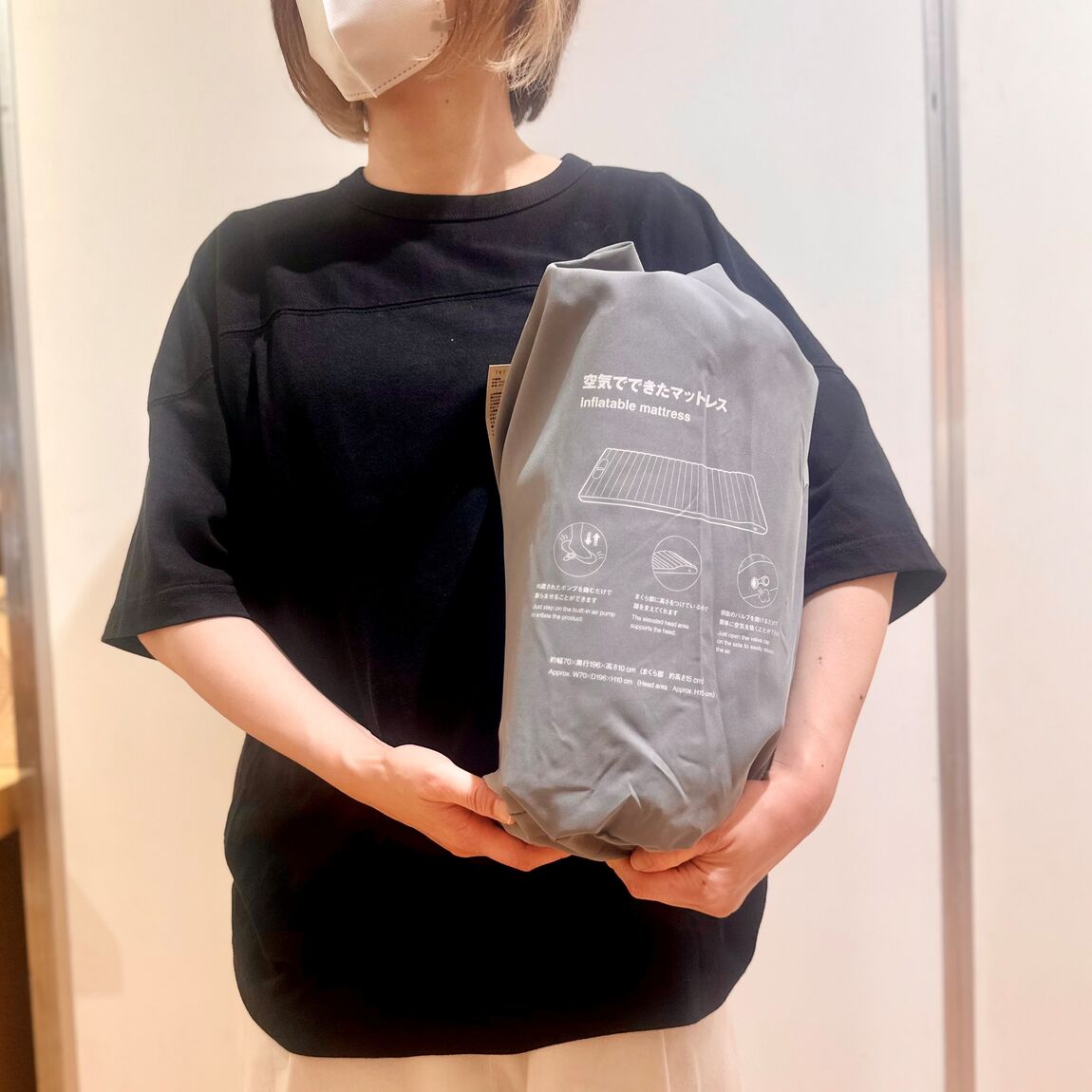 【吉祥寺マルイ】一つ常備しておくと便利な「空気でできたマットレス」_YUyU9k