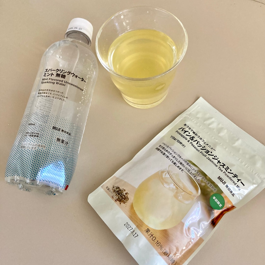 パイン＆パッションジャスミンティー　スパークリングミント