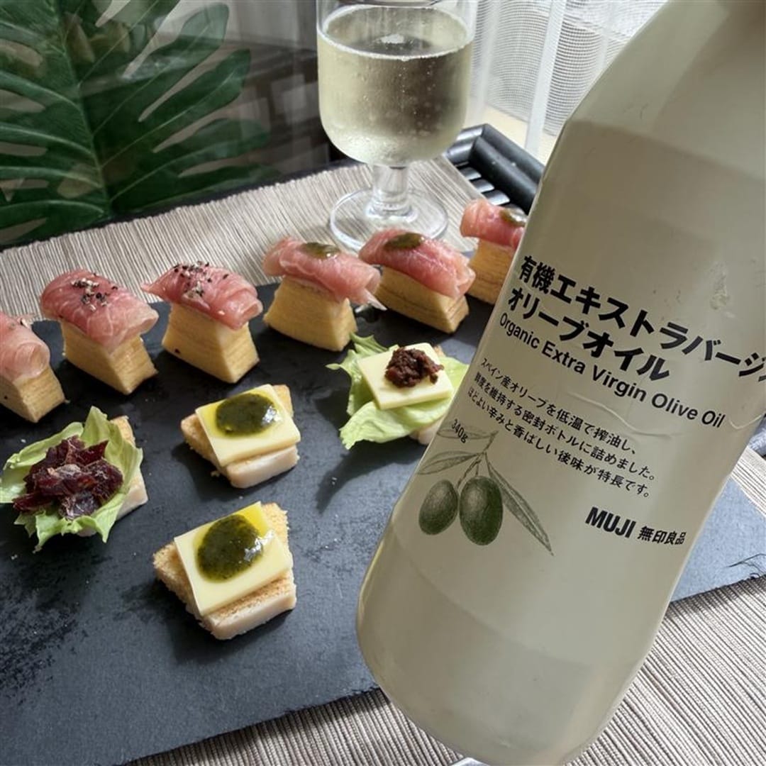 追加オリーブオイル