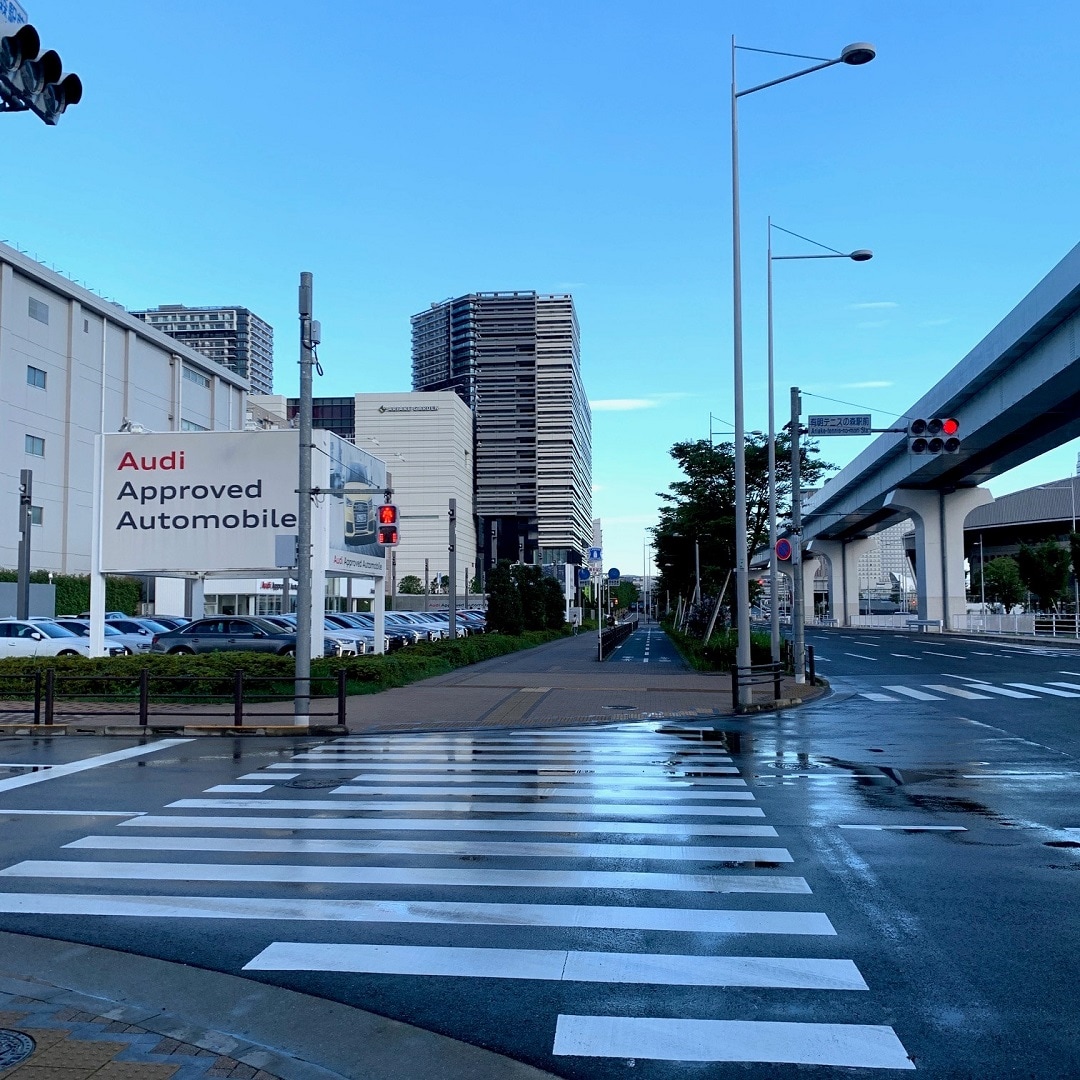 テニスの森横断歩道